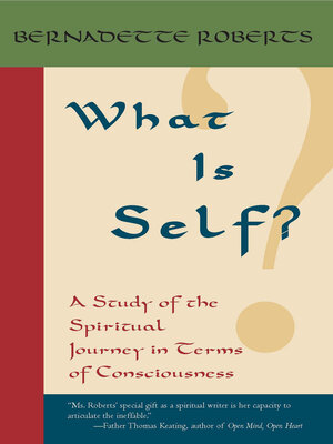 cover image of What Is Self?